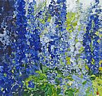 Bobbie Burgers A Deep Quieting Blue painting